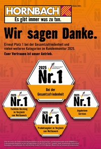 Hornbach Prospekt - Oktober 2025