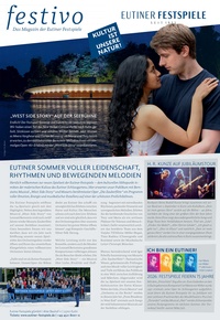 Eutiner Festspiele Prospekt - festivo - West Side Story