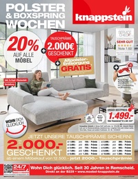 Möbel Knappstein Prospekt - Möbel Knappstein GmbH & Co. KG