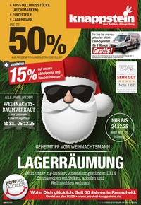 Möbel Knappstein Prospekt - K25_25 Lagerräumung