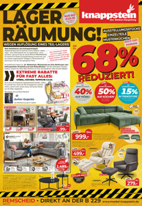 Möbel Knappstein Prospekt - Knappstein K05/26 Räumungsverkauf