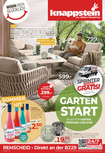 Möbel Knappstein Prospekt - K07 Garten Start