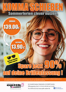 Optik Neubert Prospekt - Komma schieben