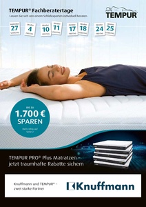 Knuffmann Einrichtungshaus Prospekt - Angebote ab 18.10.