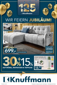 Knuffmann Einrichtungshaus Prospekt - Knuffmann GmbH & Co. KG - Seite 1