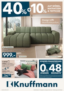 Knuffmann Einrichtungshaus Prospekt - Knuffmann GmbH & Co. KG