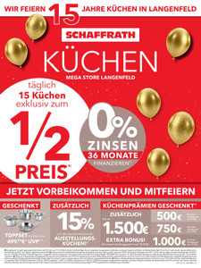 Knuffmann Einrichtungshaus Prospekt - Möbelhaus Schaffrath GmbH & Co. KG