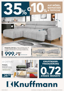 Knuffmann Einrichtungshaus Prospekt - Knuffmann GmbH & Co. KG