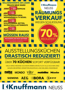 Knuffmann Einrichtungshaus Prospekt - Knuffmann GmbH & Co. KG