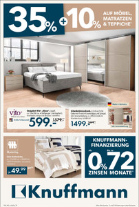 Knuffmann Einrichtungshaus Prospekt - Angebote ab 22.05.