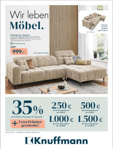 Knuffmann Einrichtungshaus Prospekt - Knuffmann GmbH & Co. KG