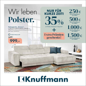 Knuffmann Einrichtungshaus Prospekt - Knuffmann GmbH & Co. KG