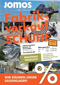 JOMOS Schuhfabrik Prospekt - Angebote ab 19.07.