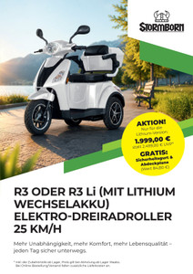 Stormborn Prospekt - Elektro-Dreiradroller