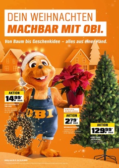 OBI Prospekt - Von Baum bis Geschenkidee - Seite 1