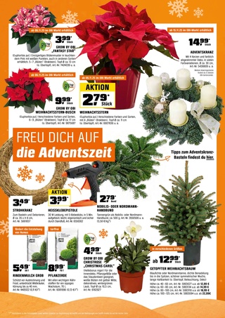Vorschau des OBI Prospekts - Günstige Weihnachtsdeko für ein stimmungsvolles Fest, Seite 10