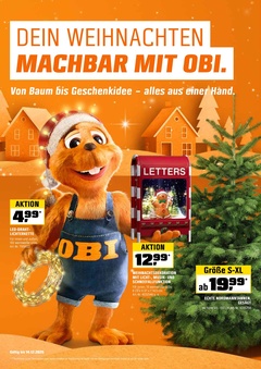 OBI Prospekt - Weihnachten - Seite 1