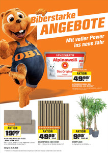 OBI Prospekt - Biberstarke ANGEBOTE
