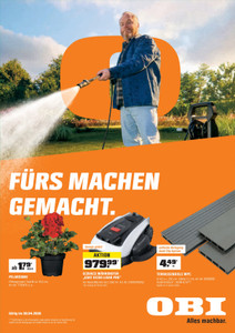 OBI Prospekt - Fürs machen gemacht.