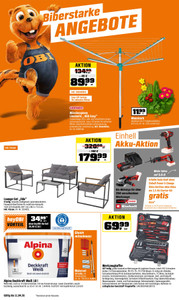 OBI Prospekt - Biberstarke Angebote