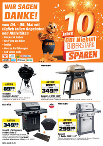 OBI Prospekt - 10 Jahre OBI Niebüll