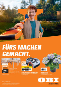 OBI Prospekt - Fürs machen gemacht