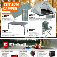OBI Prospekt - Angebote für den Camping-Urlaub Angebote