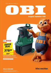 OBI Prospekt - Fürs Machen Gemacht