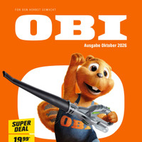OBI Prospekt - Herbstliche Angebote Angebote