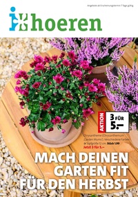 Blumen-Hoeren Prospekt - Angebote ab 07.09.