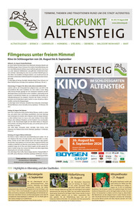 Blickpunkt Altensteig Prospekt - Blickpunkt Altensteig
