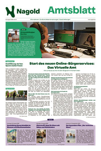 Schwarzwälder Bote Prospekt - Amtsblatt Nagold KW36