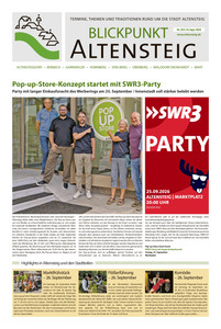 Schwarzwälder Bote Prospekt - Blickpunkt Altensteig KW38