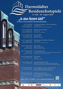 Darmstädter Residenzfestspiele Prospekt - In eine bessere Welt