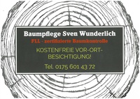 Baumpflege Sven Wunderlich Prospekt - Baumpflege Sven Wunderlich