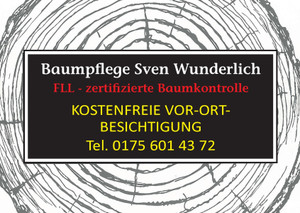 Baumpflege Sven Wunderlich Prospekt - Baumpflege Wunderlich