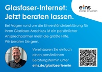 eins energie Prospekt - Glasfaser-Internet