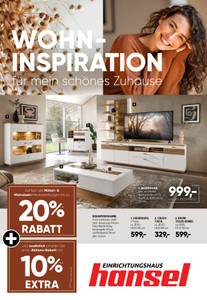 Einrichtungshaus Hansel Prospekt - Einrichtungshaus Hansel GmbH & Co.