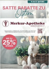 Merkur Apotheke Prospekt - Satte Rabatte zu Ostern