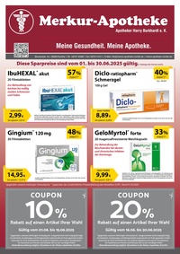 Merkur Apotheke Prospekt - Sparpreise