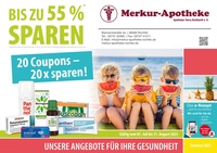 Merkur Apotheke Prospekt - 20 Coupons - 20x sparen!