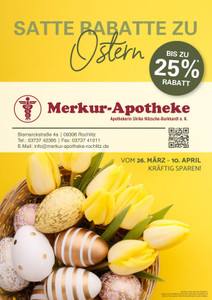 Merkur Apotheke Prospekt - Satte Rabatte zu Ostern