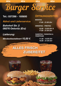 Jageit Pizza Service Prospekt - Burger Service