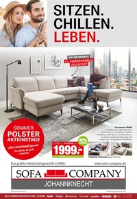 Sofa Company Johannknecht Prospekt - Johannknecht GmbH & Co. KG