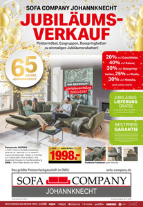 Sofa Company Johannknecht Prospekt - Johannknecht GmbH & Co. KG