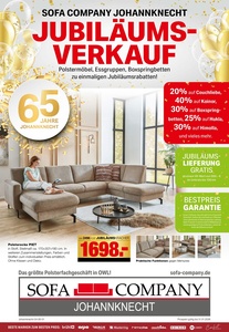 Sofa Company Johannknecht Prospekt - Johannknecht GmbH & Co. KG