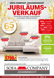 Sofa Company Johannknecht Prospekt - Johannknecht GmbH & Co. KG