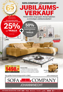 Sofa Company Johannknecht Prospekt - Angebote ab 16.04.