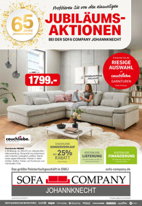 Sofa Company Johannknecht Prospekt - Johannknecht GmbH & Co. KG