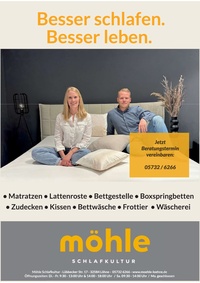 Möhle Schlafkultur Prospekt - Möhle GmbH Sitz + Schlafkultur